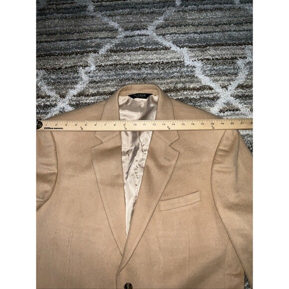 Jos. A. Bank 100% Camel Hair Sport Coat Blazer Jacket Mens Sz 43R Tan Beige - Picture 15 of 16